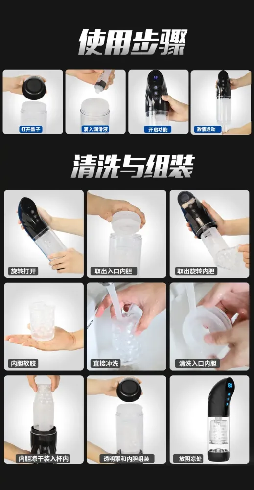 Tonardo Multifunction Rotating Suction Male Masturbator — Easy Use & Maintenance
