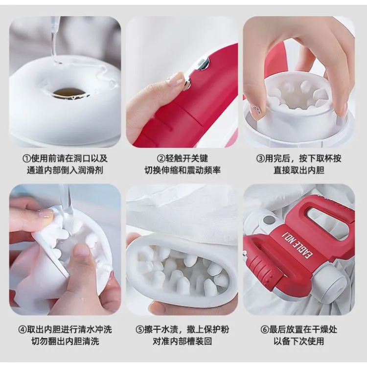 Eagle No 1 Premium Male Masturbation Device Silicone — hình 7