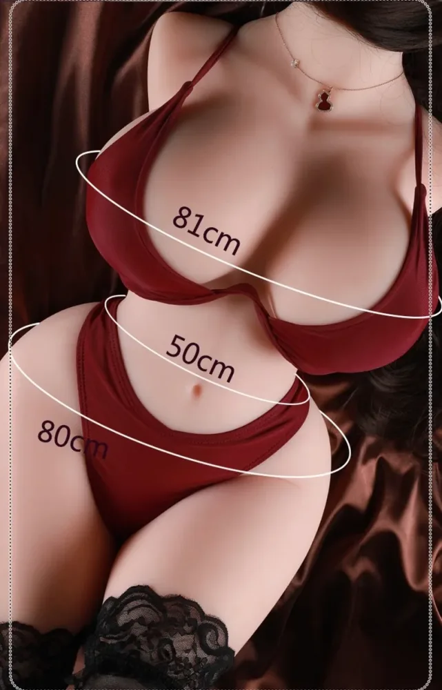 Z66 Half-Size Silicone Sex Doll 66cm Soft Realistic Body — hình 7
