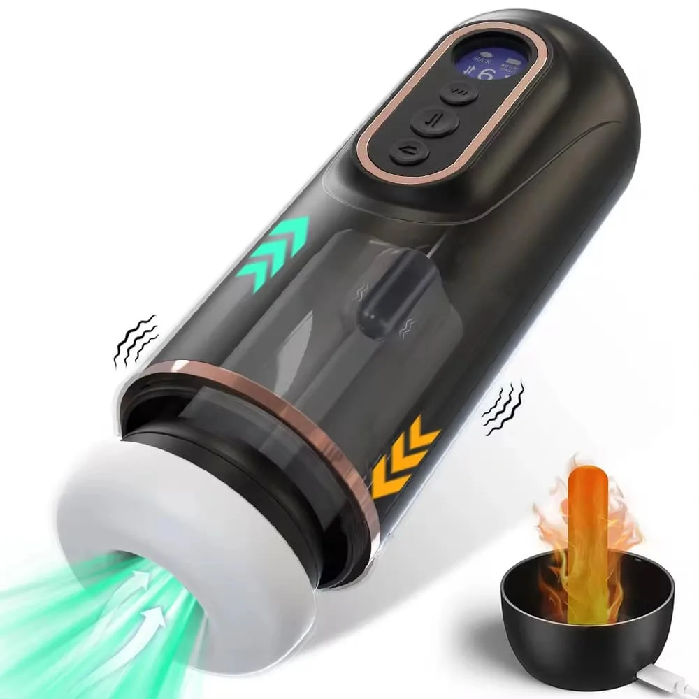 Doris automatic thrusting vibrating heated suction male — Quality You Can Trust – Made in Japan