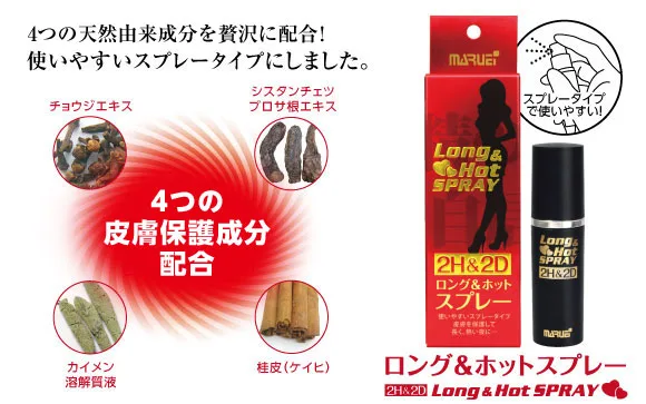XTS16 Long & Hot Premium Delay Spray for Men Japan — Key Specifications of XTS16 Long & Hot Spray