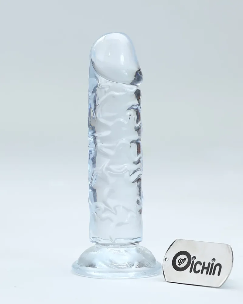 Jeusn G-Spot Transparent Flexible Silicone Dildos Set — Premium Medical-Grade Silicone for Safety & Flexibility