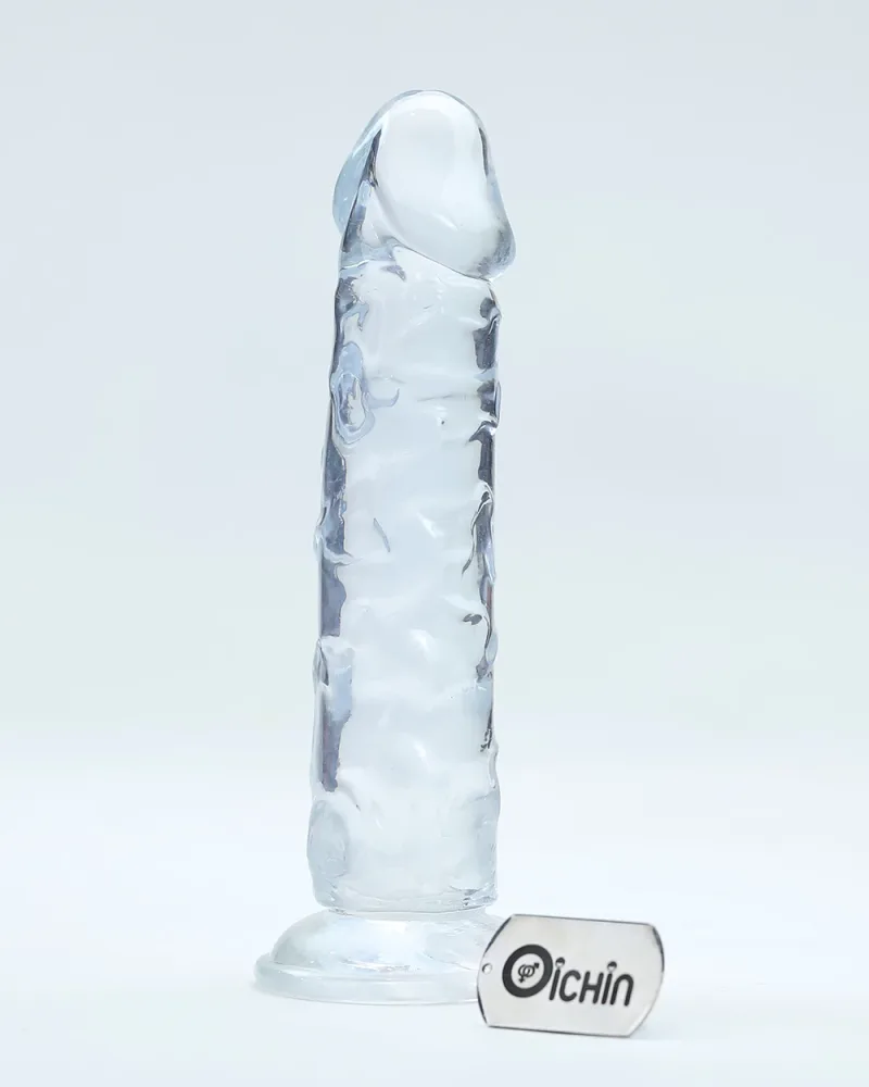 Jeusn G-Spot Transparent Flexible Silicone Dildos Set — Strong Suction Base for Hands-Free Fun