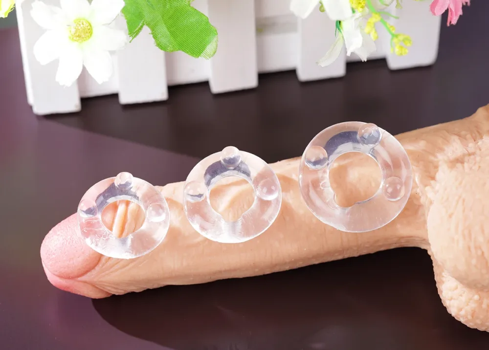 Joker Ring O Triple Stretch Silicone Penis Enhancer — Perfect Fit with 3 Distinct Sizes