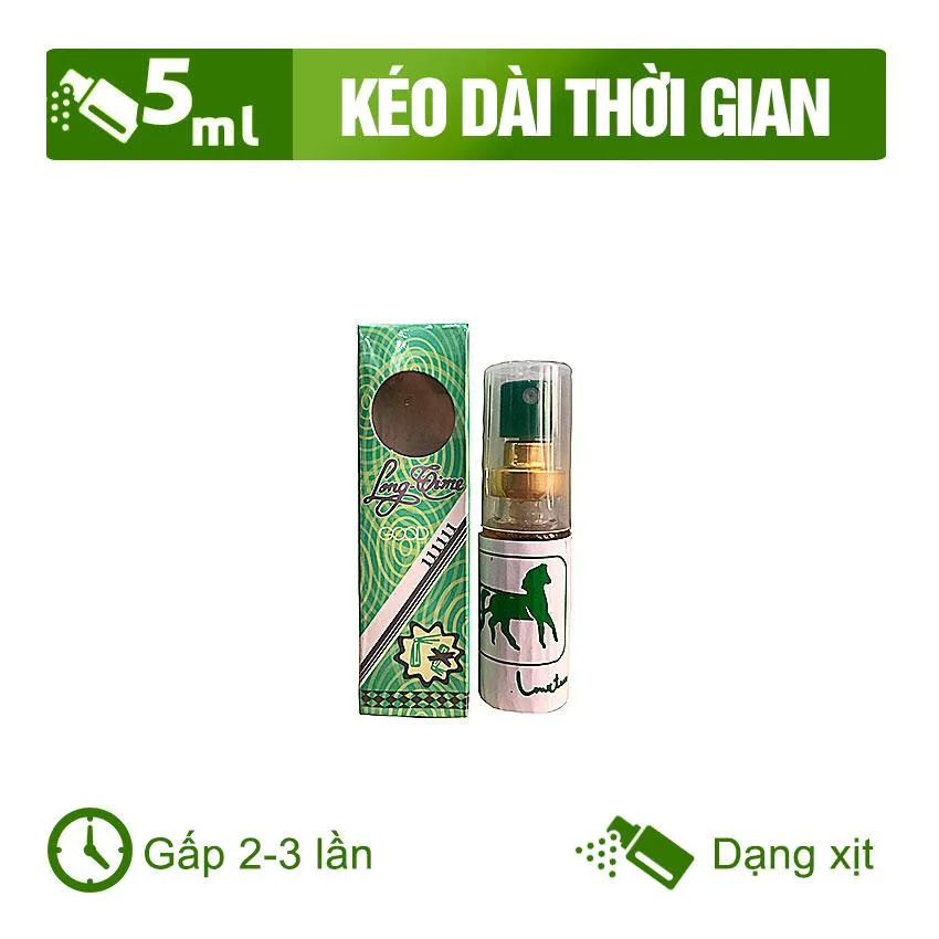Long Time Delay Spray for Enhanced Sexual Performance