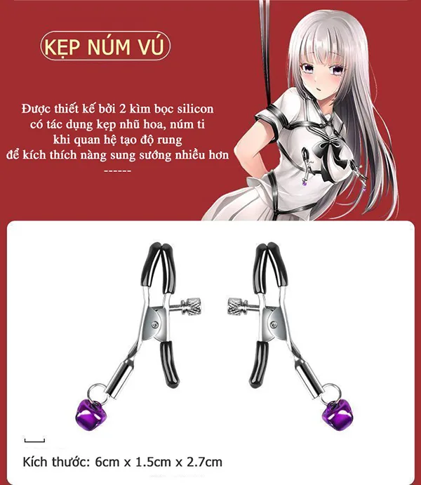 BDSM 10-Piece Set For Erotic Pleasure And Exciting Role — hình 8