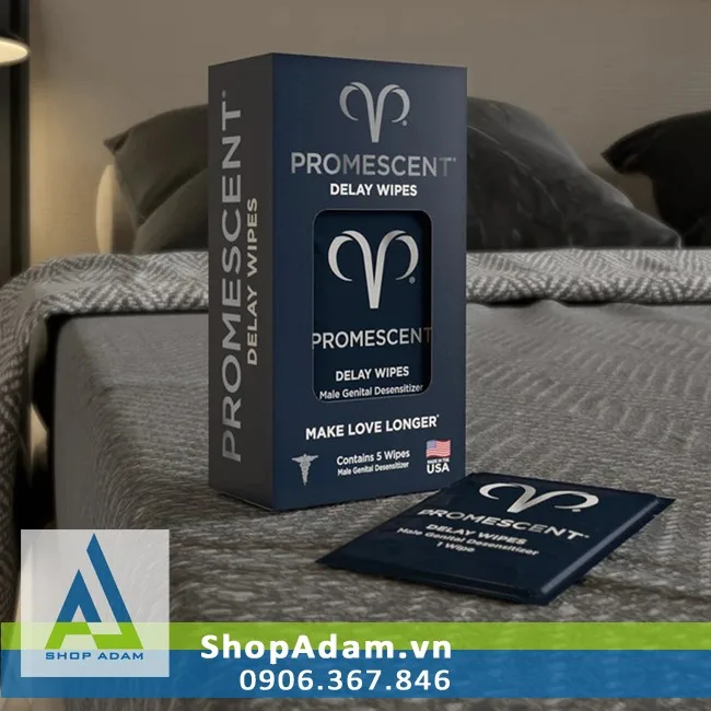 Promescent Delay Wipes Male Sexual Performance Booster