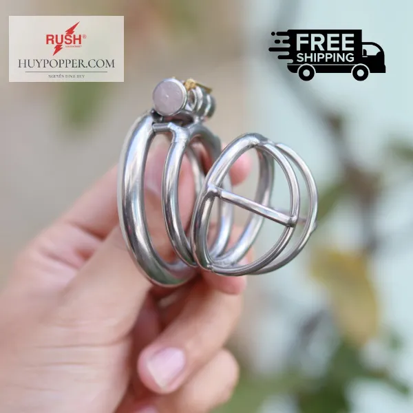 Small Spring Stainless Steel Male Chastity Device — Perfect Fit & Features