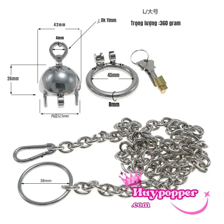Metal Penis Lock with Heavy Duty Chain for BDSM Lovers — Top Features That Make This Product Irresistible