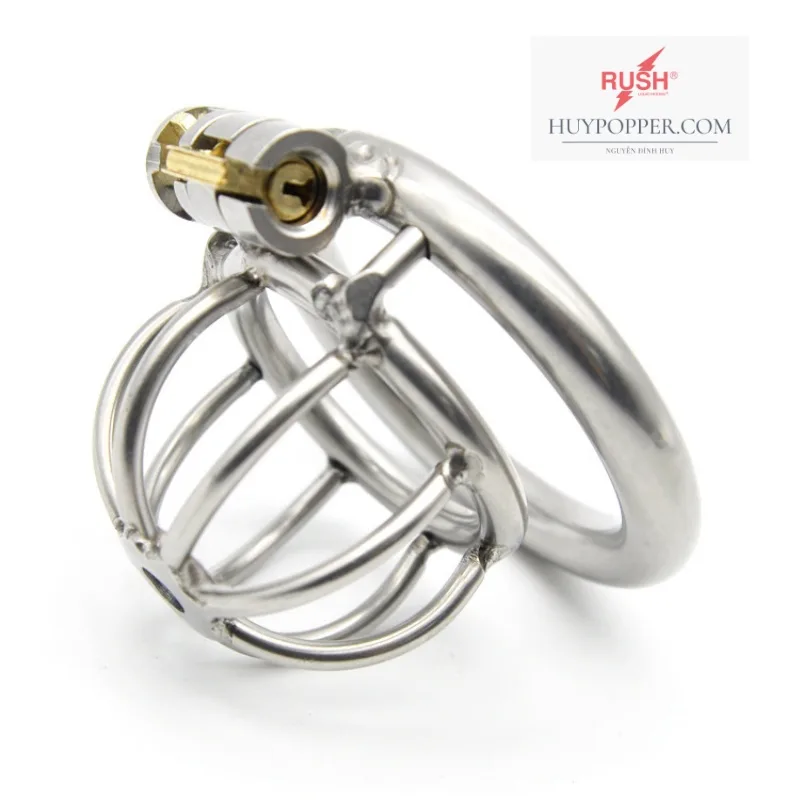 Jack Mini Stainless Steel Chastity Lock Compact Secure — Exceptional Quality and Compact Design