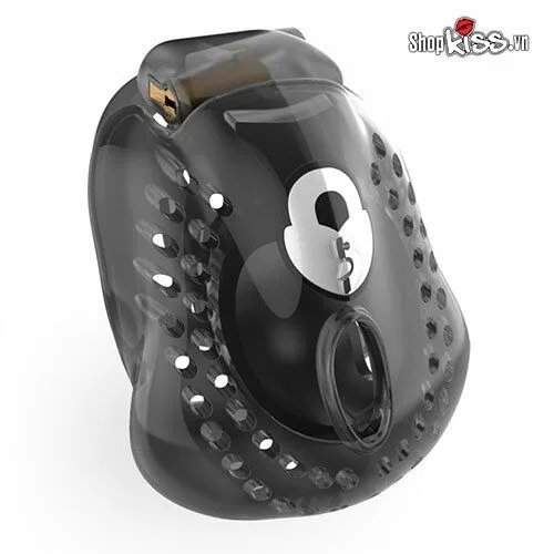 Transparent high-quality male chastity device for thrill — hình 2