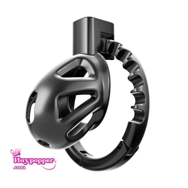 Small Size Cobra Carbon Fiber Male Chastity Device — hình 2