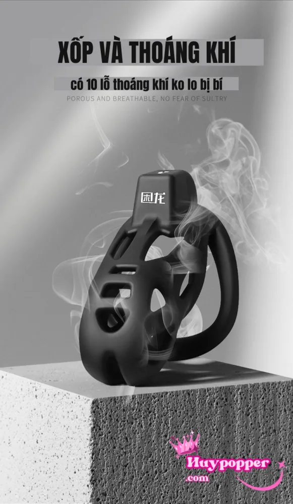Premium Dragon Male Chastity Cage Size M Lightweight — hình 9