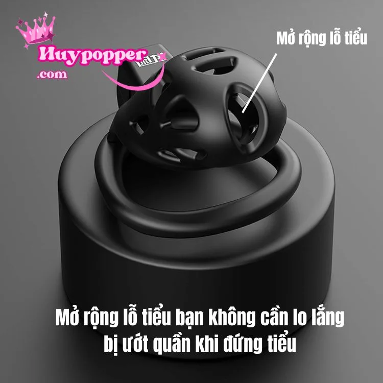 Premium Dragon Male Chastity Cage Size M Lightweight — hình 8