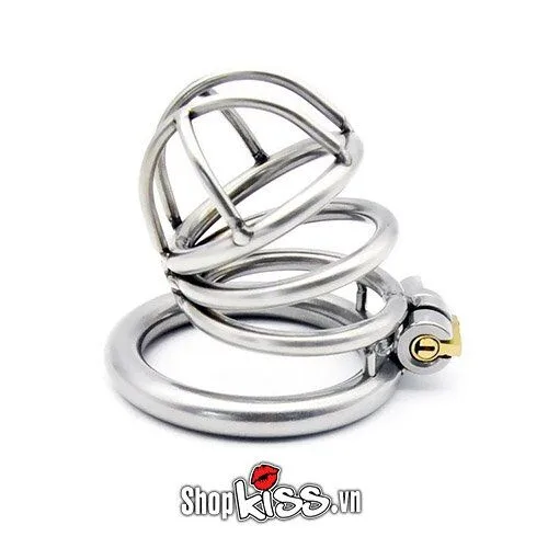 304 Stainless Steel Short Cock Cage BDSM Locking Device — Superior Material & Precision Design