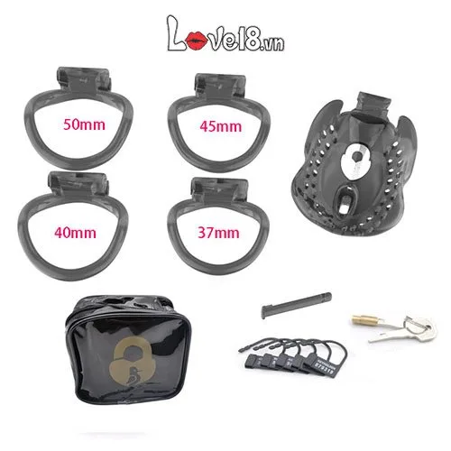 Clear BDSM Penis Lock High Quality Restraint Ring — Superior Comfort and Safety for All-Day Wear