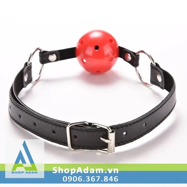 Round Ball Gag Lock Bondage Toy for Couples Play