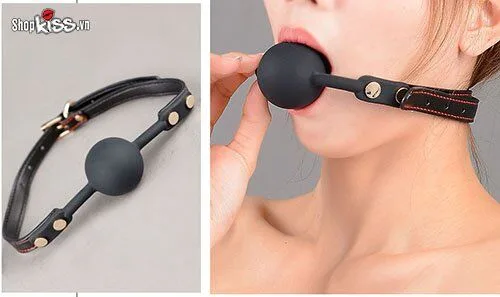 Red Black Premium PU Leather Fetish BDSM Restraint Kit — hình 6