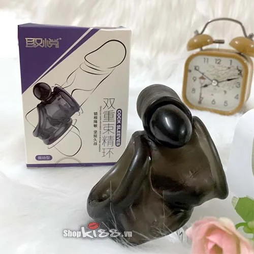 Silicone Vibrating Cock Sleeve Ring Delay Climax Enhance — Crafted to amplify pleasure and boost performance, this