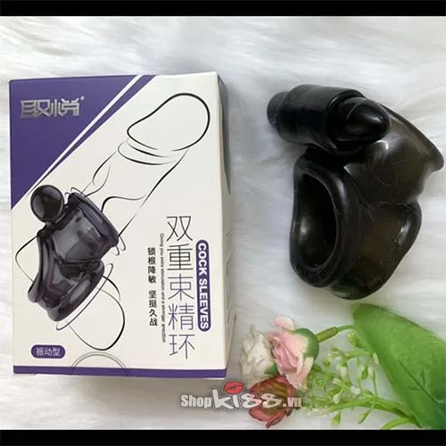 Silicone Vibrating Cock Sleeve Ring Delay Climax Enhance — Unique Intimate Stimulation Experience