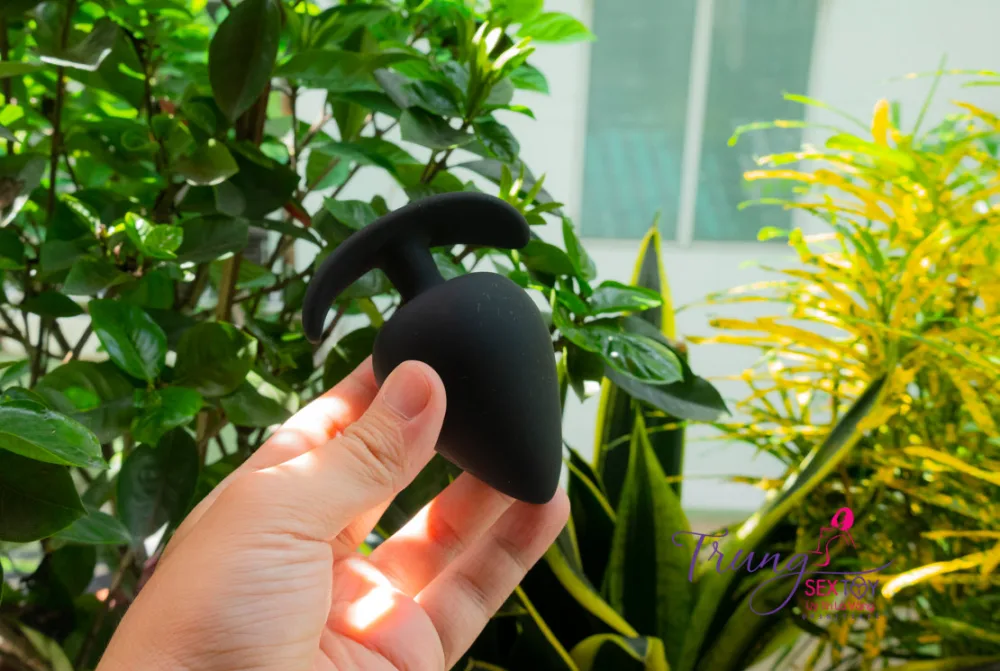 Large Silicone Non-Vibrating Anal Stimulator — hình 3