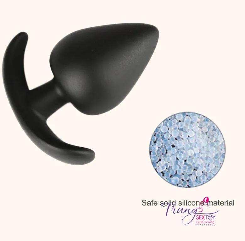 Large Silicone Non-Vibrating Anal Stimulator — hình 11