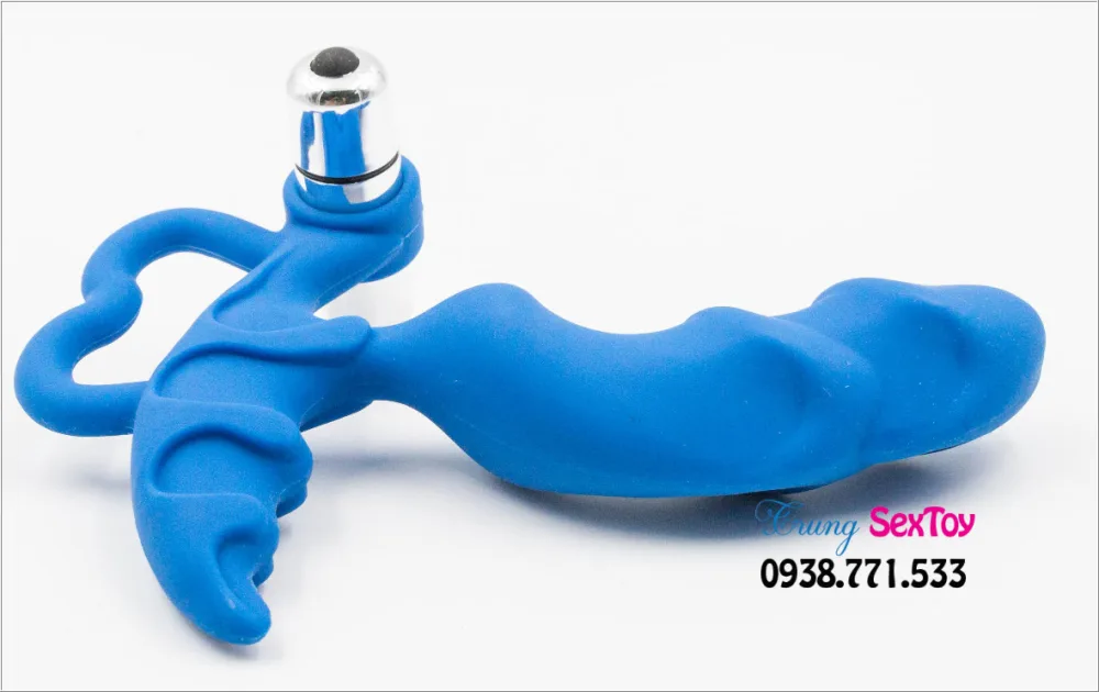 Handheld Silicone Anal Stimulator Gay Passion Toy — Safe and Skin-Friendly Material