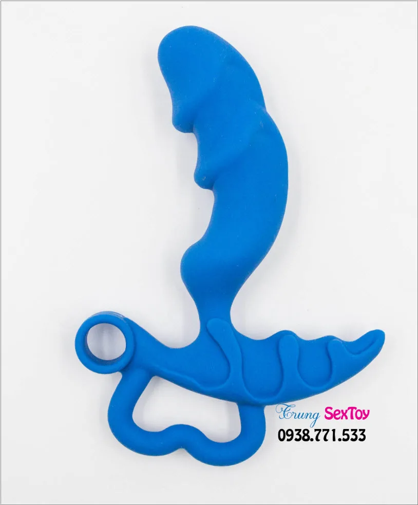 Handheld Silicone Anal Stimulator Gay Passion Toy — hình 5
