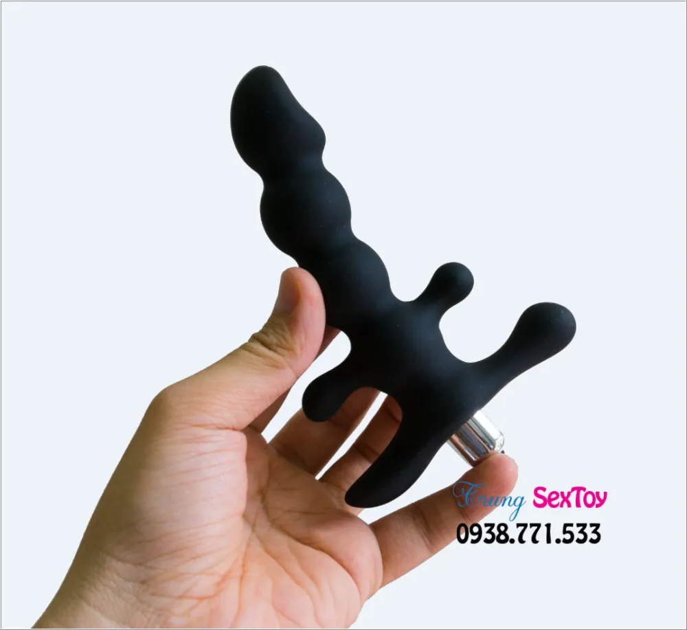 Black Mon Handheld Anal Vibrating Stimulator — Versatile Use for All Couples