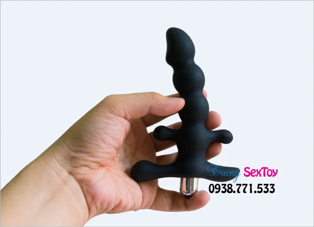 Black Mon Handheld Anal Vibrating Stimulator — Powerful and Adjustable Vibration Modes