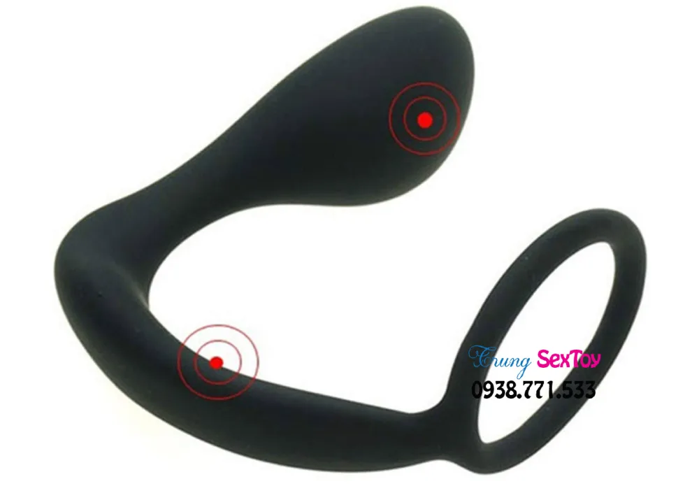 Silicone Ring Rumble Anal Stimulator for Gay Couples — Premium Medical-Grade Silicone for Safety & Comfort