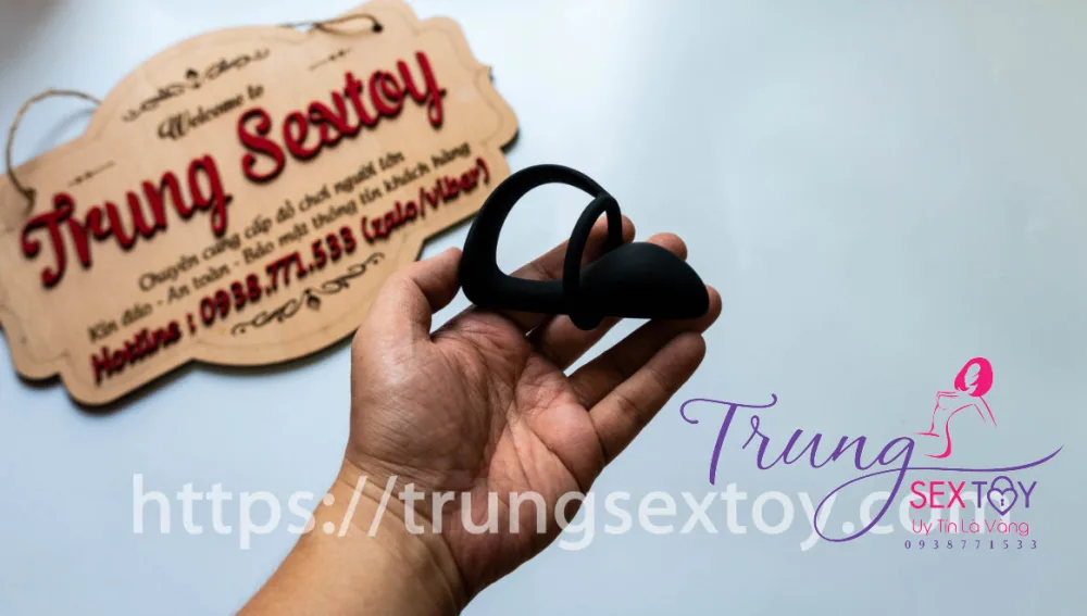 Silicone Ring Rumble Anal Stimulator for Gay Couples — hình 5