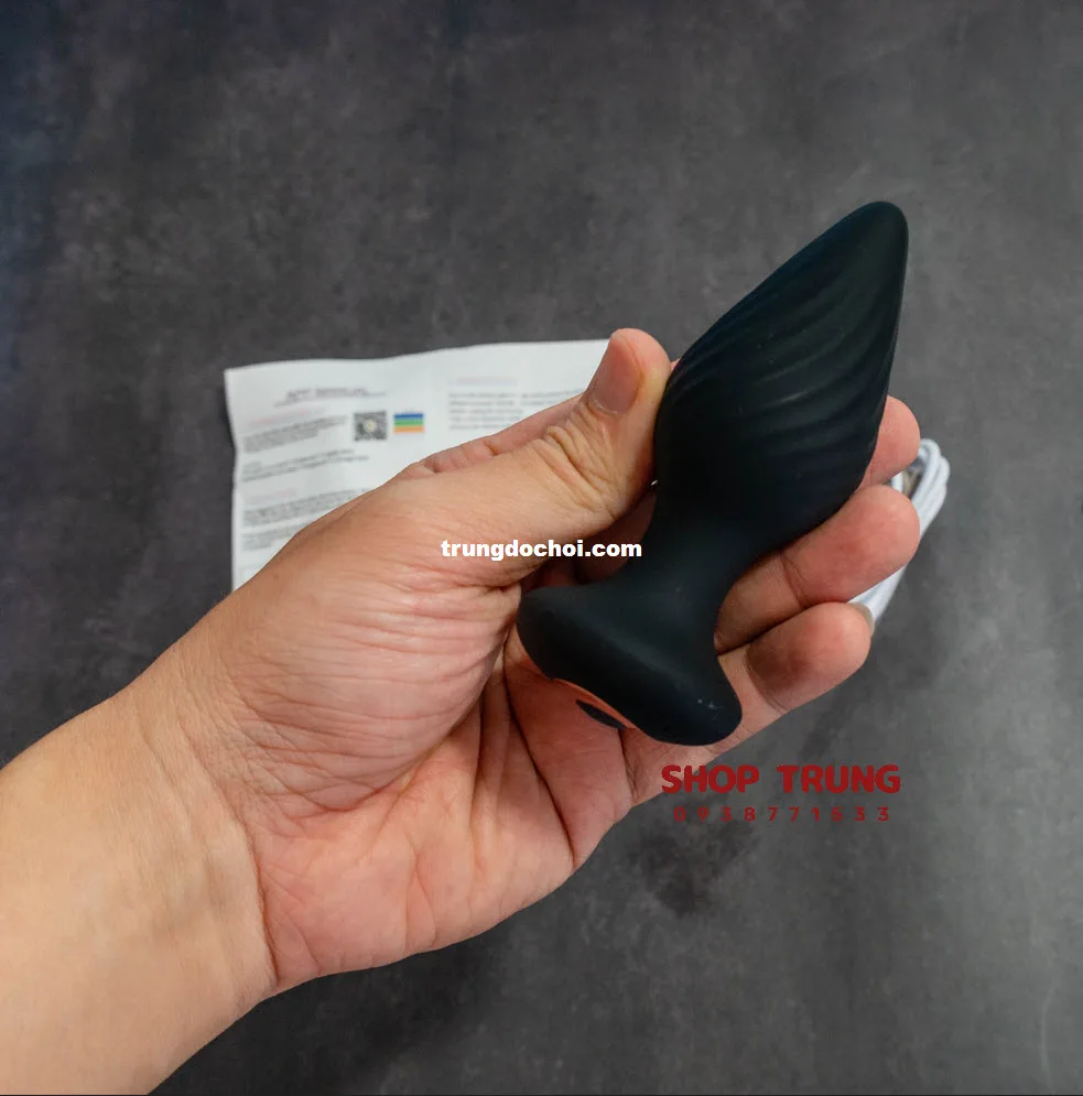 Remote-Controlled Anal Plug Soft Silicone G & P Stimulator — Premium Soft Silicone Material