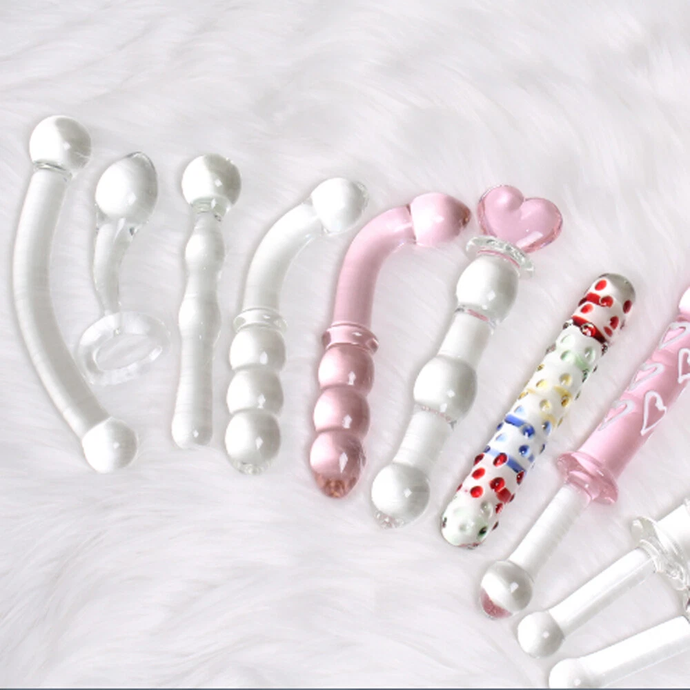 Dual-Ended Glass Anal Dildo Pink Transparent Explore — Its flawless craftsmanship and high-quality glass material