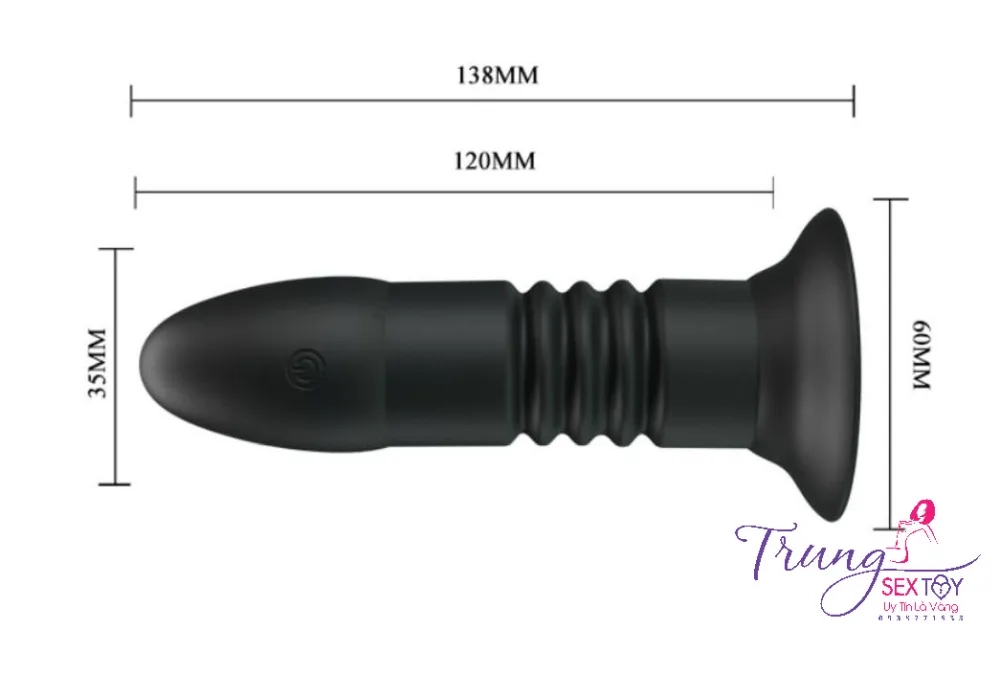 Magic Fingers Remote Control Powerful Anal Thrusting — Premium Body-Safe Silicone for Ultimate Comfort