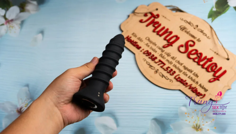 10-Speed Spiral Anal Plug Silicone Rechargeable Prostate Toy — Easy to Use and Maintain for Every Level of Experience