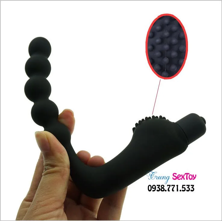 Soft Silicone Gay Anal Vibrator 10 Modes AAA Battery — Perfect for Discreet and Stress-Relieving Pleasure