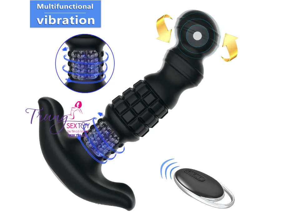 360 Rotating Remote Anal Stimulator Multi-Speed — hình 5