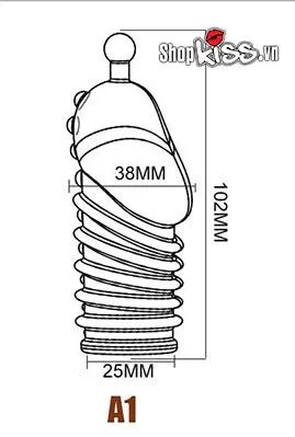 Bumpy Beaded Sleeve Enhancer Ultra Realistic Penis Extension — Detailed Specifications