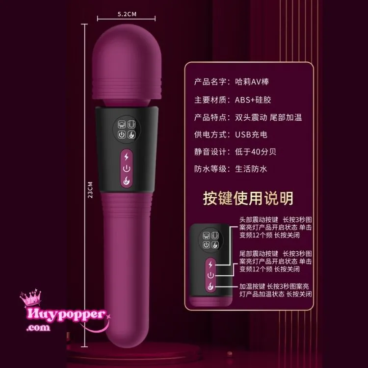 Discreet Microphone Shaped Dual Head Love Vibrator — hình 3