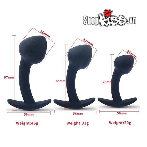 Set of 3 Soft Mushroom Anal Plugs – Prostate Massager Set — Why Choose Our Anal Plug Set?