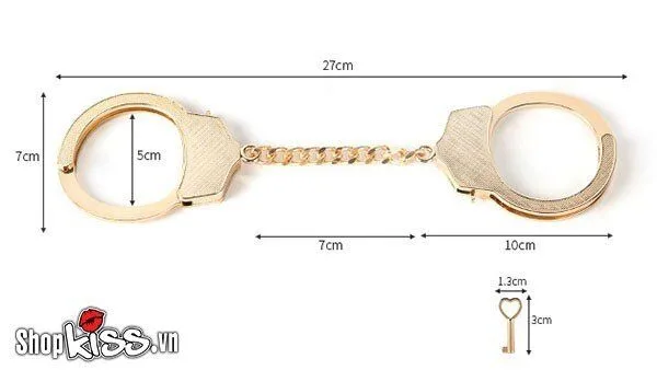 Stainless Steel BDSM Handcuffs - Spice Up Intimate Moments — Detailed Specifications