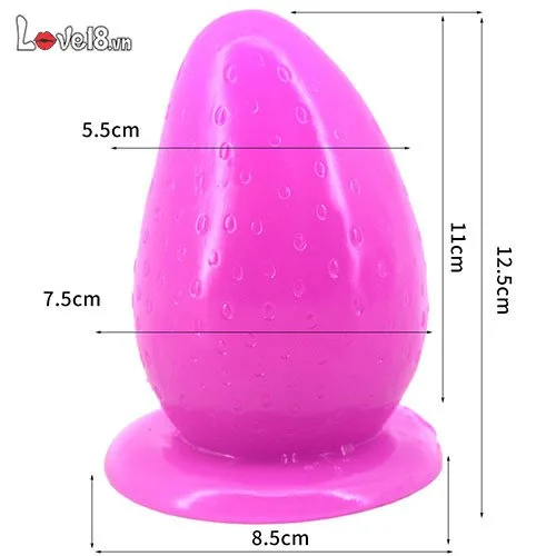 FAAK Strawberry-Shaped Anal Stimulator for Gay Pleasure — hình 3