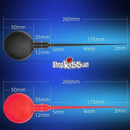 Urethral Silicone Vibrating Stimulator for Male Pleasure — Innovative Design for Maximum Comfort and Safety