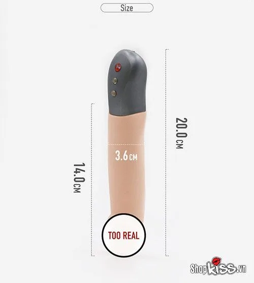 Fun Stronic Real High-End Vibrating Thrusting Dildo — Advanced Design & Safe Materials