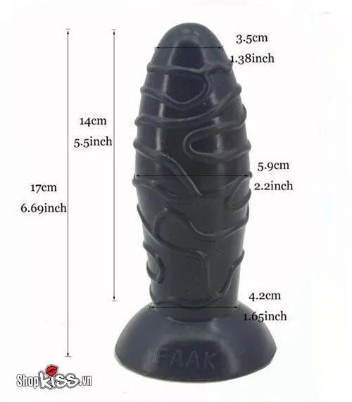 FAAK-Anal Giant Butt Plug Extreme Anal Sex Toy for Gay & — Product Specifications