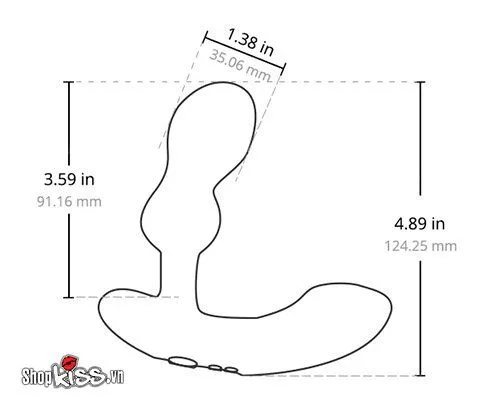 Lovense Edge 2 Remote-Controlled Premium Anal Massager — Seamless Connectivity and Control for Ultimate Pleasure