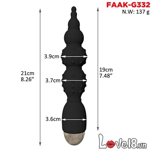 FAAK Beads anal massager vibrating gay and female pleasure — Key Specifications at a Glance