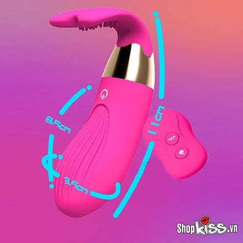 Whale Remote-Controlled Warming Vibrating Egg for Women — hình 3