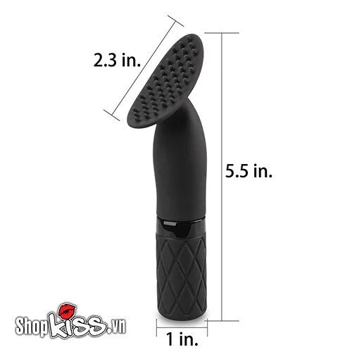 O-Sensual Clit Jiggle Silicone Clitoral Stimulator Vibrator — Compact Yet Powerful Design